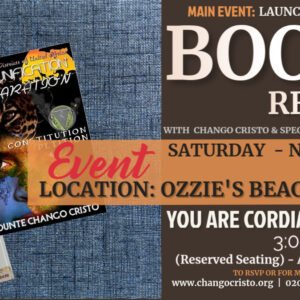 Domesticating the Wild Book Launch – Counte Chango Cristo